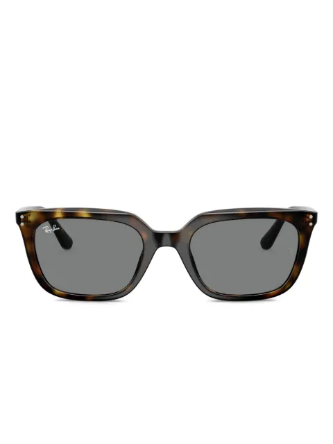 Ray-Ban square-frame sunglasses Brown RB4439D71087
