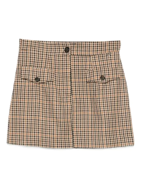 DIXIE plaid skirt Neutrals GCTPYCCA