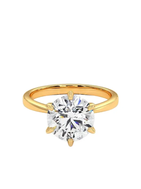 Tilla 14K yellow gold lab-grown diamond ring Gold LGRG76