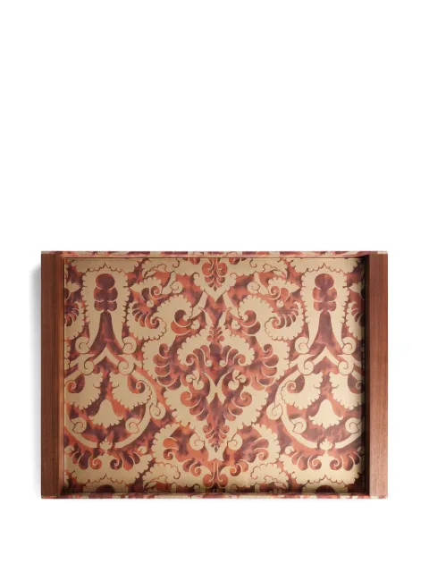 L'Objet Fortuny Laotze butler tray (70cm x 50cm) Red LPF110