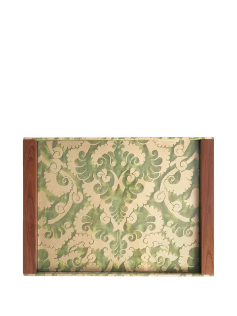 L'Objet Fortuny Laotze tray (56cm x 41cm) Neutrals LPF113