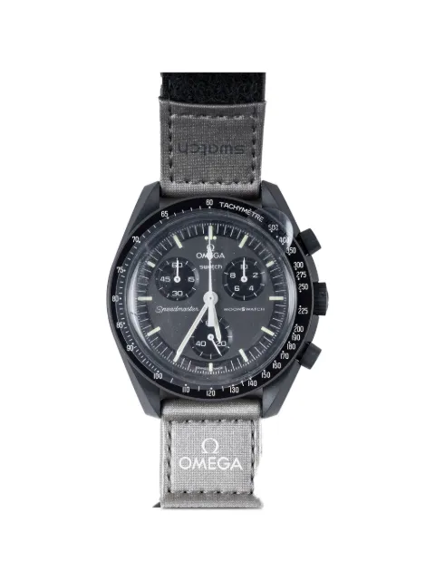 Swatch x Omega Mission To Mercury 47.30mm watch Black SO33A100