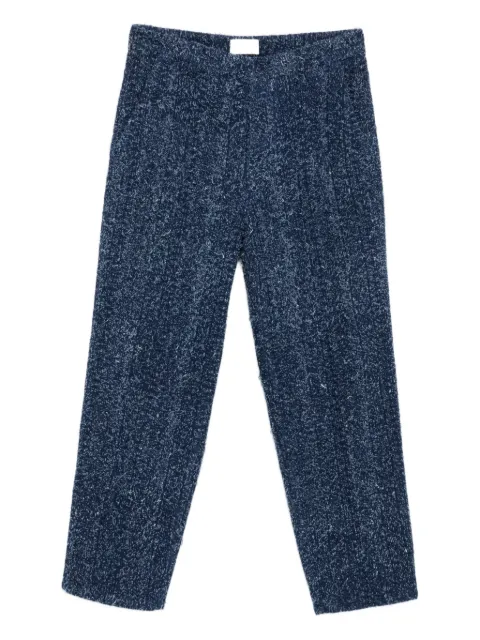Craig Green straight-leg bouclé trousers Blue CGAW25CWOTRS71