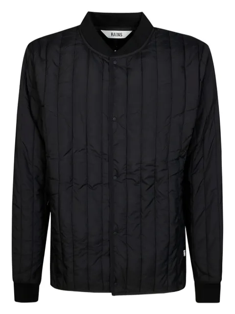 Rains quilted bomber jacket Black RA21680