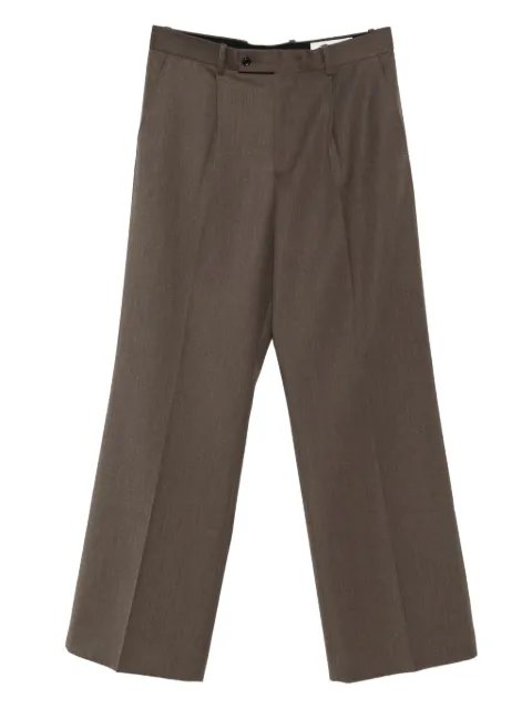 TONYWACK pleated pants Brown BE34PT11