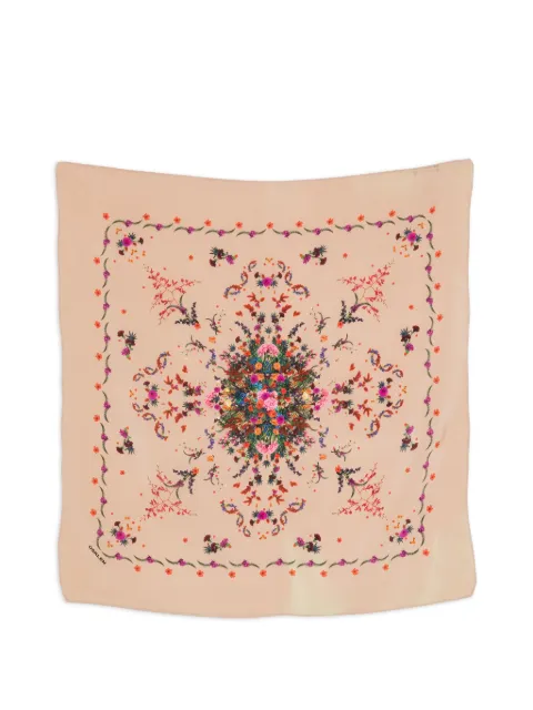 Osklen floral-print scarf Neutrals OSK670