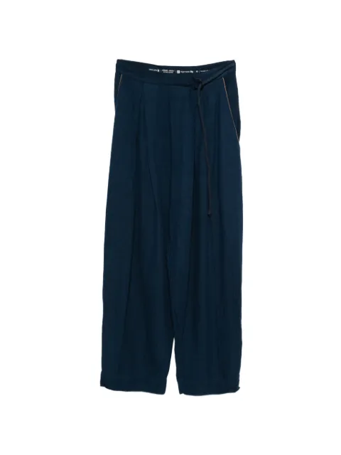 Osklen drawstring trousers Blue 1V22W