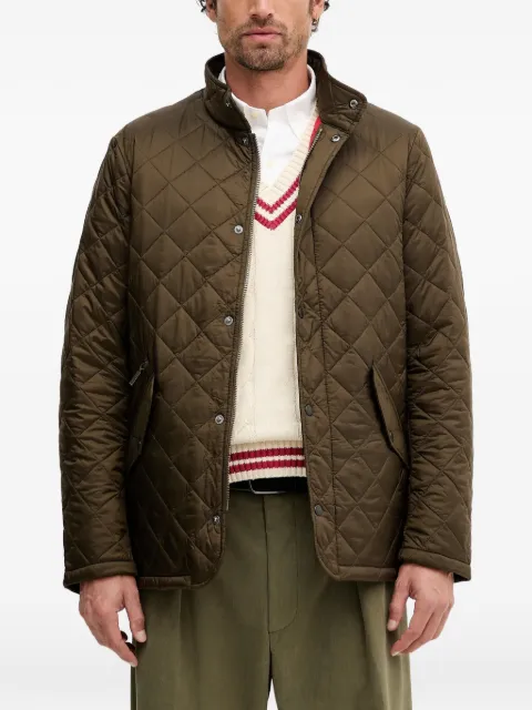 Barbour Flyweight Chelsea quilt jacket Brown MQU0007