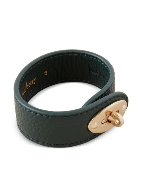 Mulberry Bayswater leather bracelet Green A4QB2157205Q633