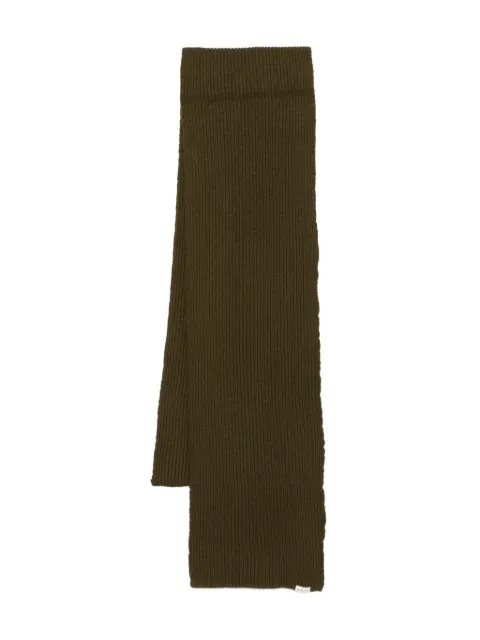 ANERKJENDT ribbed scarf Green 902035