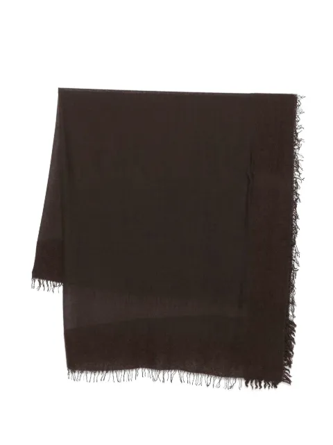 Faliero Sarti fringed scarf Brown I260466NEWISADORA