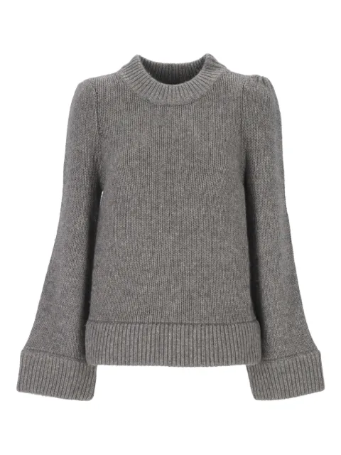 Madeleine Thompson wool blend sweater Grey AW25T30
