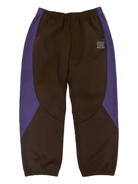 Sinclair logo-detail track pants Brown SMB65BRN
