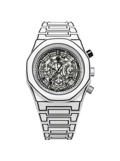 D1 Milano Polychrono 40.5mm White PHBJ13