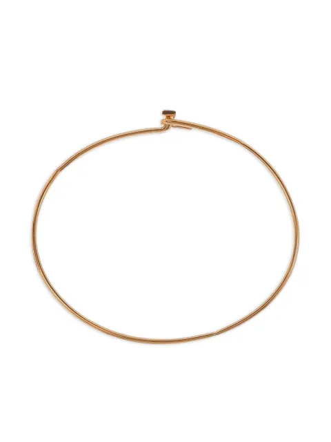 Dezso 18K rose gold Classic Wave Wire bracelet Gold 17WPB100C