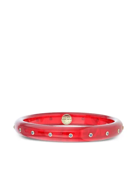 Mark Davis 18K yellow gold sapphire bangle Red 40401811