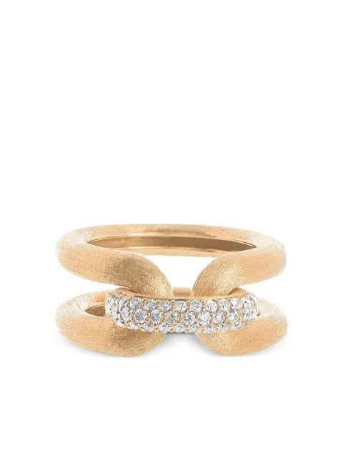 NANIS 18K yellow gold Link diamond ring Gold AS3611