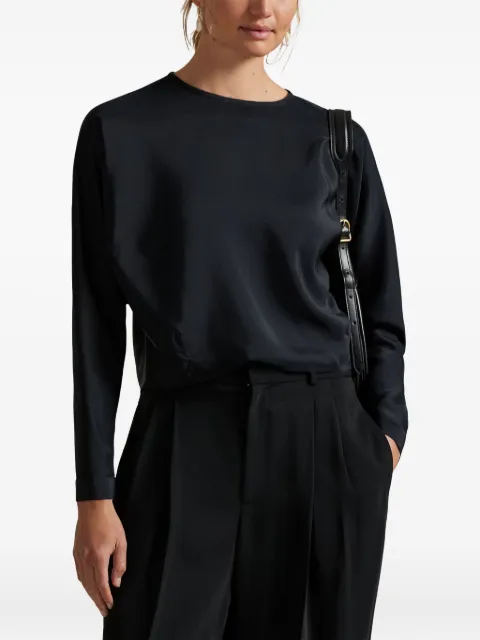 Polo Ralph Lauren crew-neck blouse Black 211A87547002