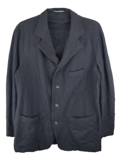 Y's felted three-pocket blazer Black MLJ90143