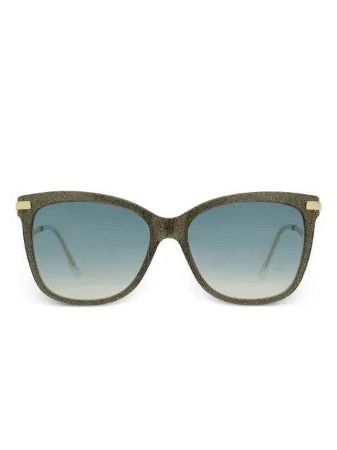 Jimmy Choo Eyewear Steff glitter-effect sunglasses Grey STEFFP4GI455