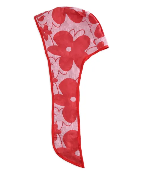 ELISE floral-print snood Red BROCADESNOOD