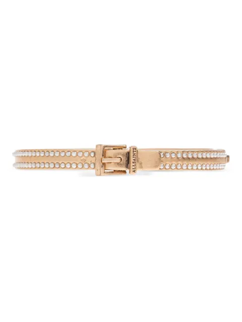 AllSaints pearl-embellished bracelet Gold 37471533BRS