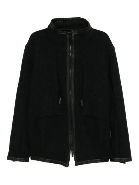 69 zip-up jacket Grey GUSSETZIPPERLAINE