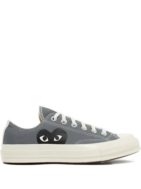 Comme Des Garçons Play x Converse logo-detail low-top sneakers Grey P1K121