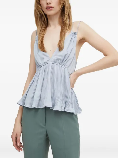 Résumé pleated top Blue 20651126
