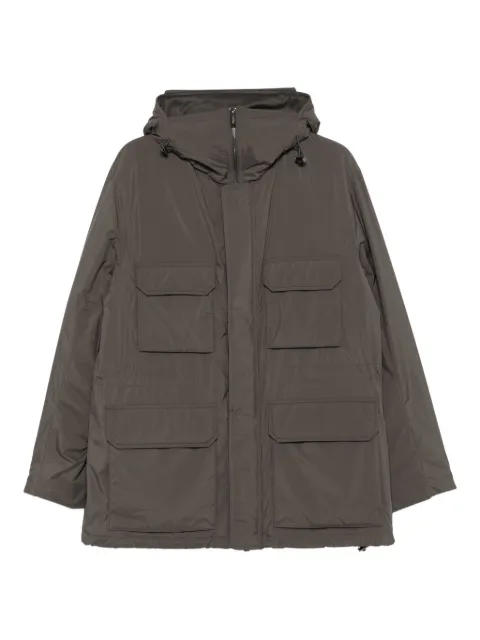 Emporio Armani multi-pocket hooded jacket Grey EM003184AF18503