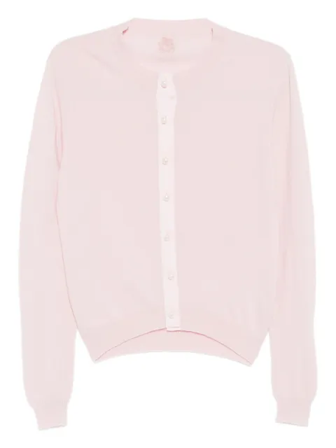 Teddy Cashmere logo-embroidered cardigan Pink RIMINI