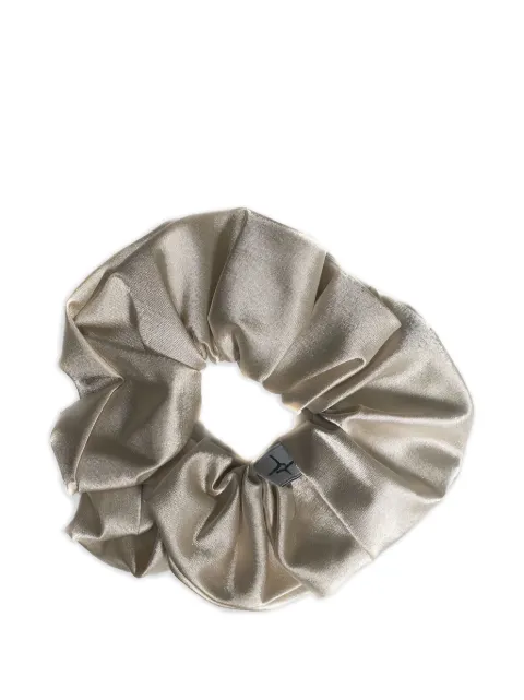 SPARK LE MONDE logo-detail scrunchie Gold SPARKHIEWHI0656