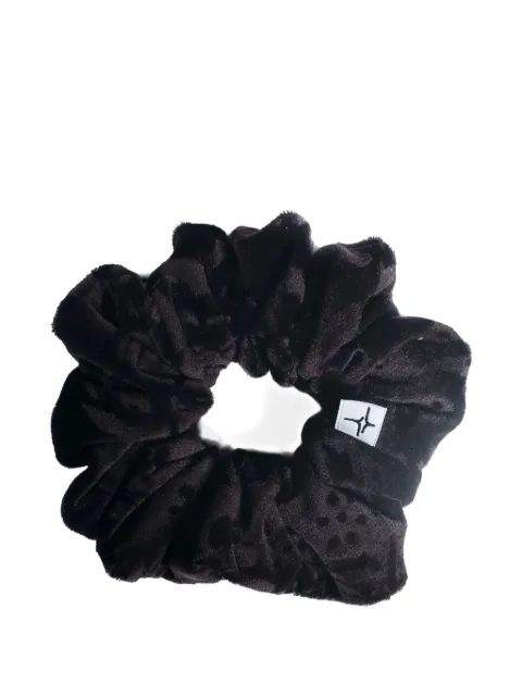 SPARK LE MONDE velvet spotted scrunchie Black SPARKHIESPO0832