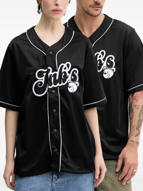 INBETWEENERS appliqué trimmed shirt Black S5TWUASI009
