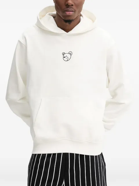 INBETWEENERS motif-print hooded hoodie Neutrals S5TWUAHS024