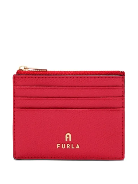 Furla small Camelia zip-top card holder Red WP00388ARE0001007