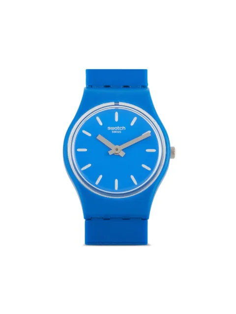Swatch Vintage Lady Flexiblu S 25mm Blue LN155B