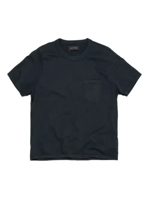 Les Tien pocket-detail cotton T-shirt Black HV2089