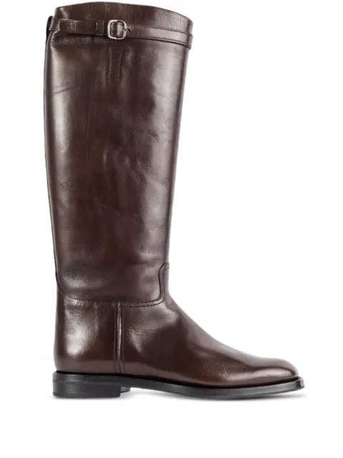 Church's Michelle leather boots Brown DW00019AIMF0AEV