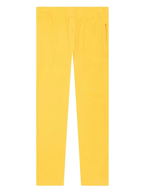 Advisory Board Crystals Sphene logo-patch track pants Yellow ABC123LPHW200SPH