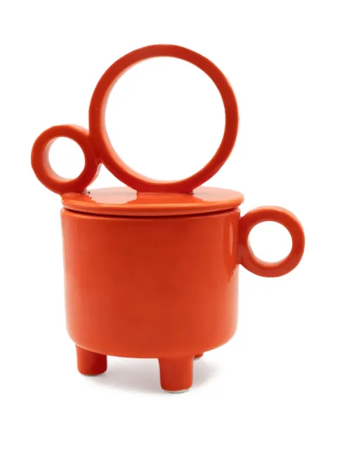 C'era Fragrance Aria Cup circular-handle candle Orange 002CUP