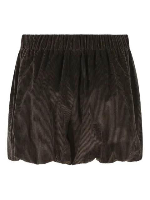 The Mannei corduroy shorts Brown KAZBEKSHORTS
