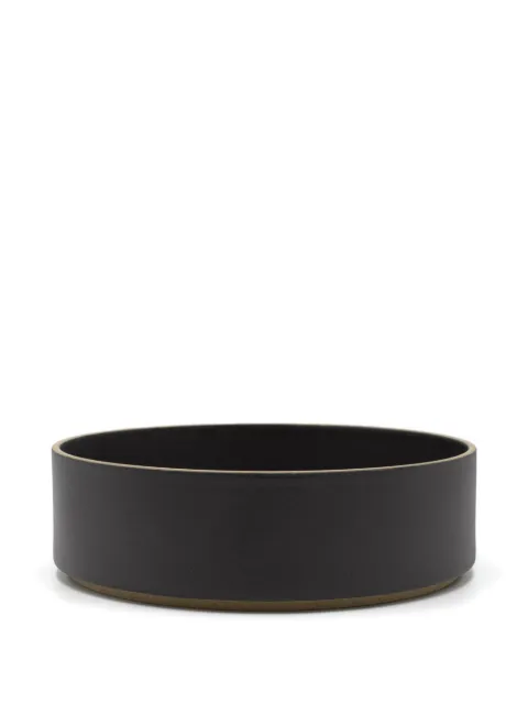 Hasami Porcelain round porcelain bowl Black HPB009
