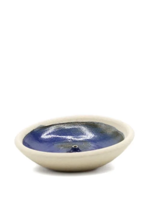 Incausa Stoneware incense holder Blue HLDRBLUE