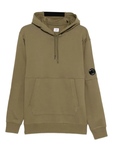C.P. Company pocket-detail hoodie Green 19CMSS714A005086W