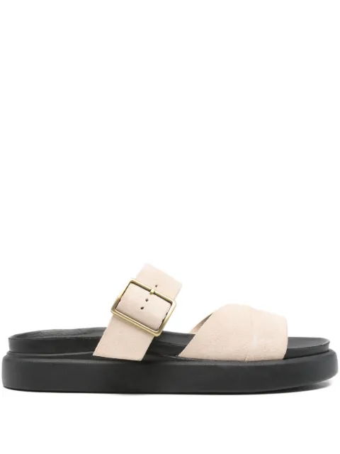 Clarks Aristella buckled sandals Neutrals CL26181285