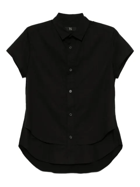 Y's cotton shirt Black YMB05030