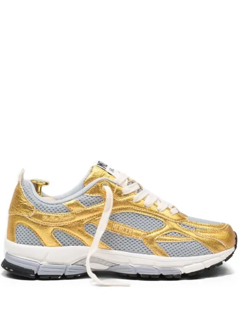 The Mercer Brand mesh-panelling sneakers Grey ME223037997