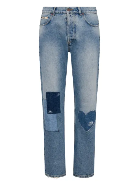 Moschino patchwork jeans Blue A03105223