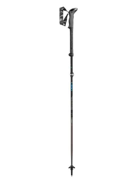 LEKI carbon-shaft walking pole Black 6522075